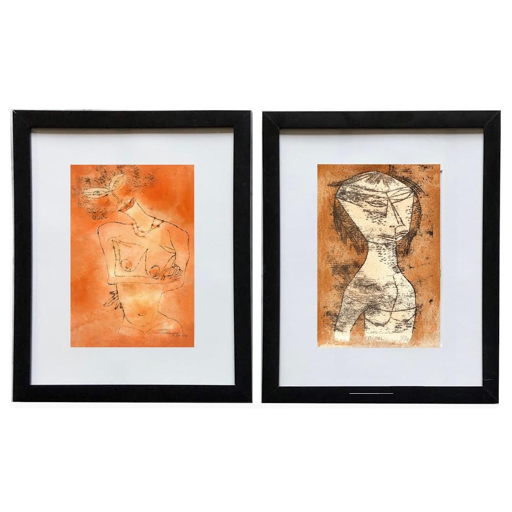 Paul Klee Framed and Matted Prints